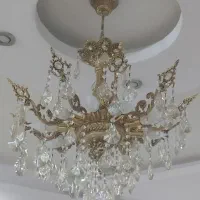 ۲ عدد لوستر جنس برنجی|لوستر و چراغ آویز|رشت, معلم|دیوار