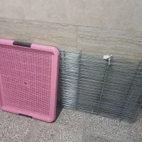 قفس وسینی ادرار سگ