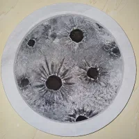 ماه دیواری|تابلو، نقاشی، عکس|شیراز, شهرک گلستان|دیوار
