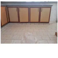 کابینت دست دوم تمام فلز+سینک+هود