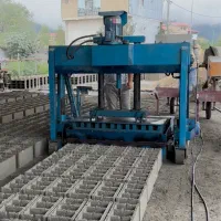 فروش یک دستگاه تولید بلوک سیمانی ۶ تایی