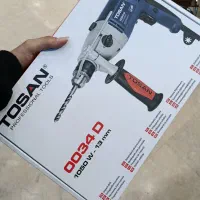 دریل چکشی گیربکسی توسن(قیمت مناسب)|ابزارآلات|سبزوار, کهنه آب|دیوار