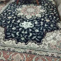 ۱ جفت فرش ۱۲ متری خوشرنگ ابریشمی