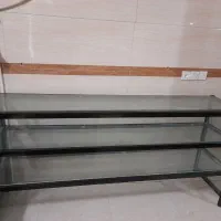 میز شیشه ای دو متری