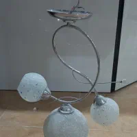 لوستر ۶۰ در ۶۰ کریستالی، لوستر اتاقی، سقفی،اباژور|لوستر و چراغ آویز|ری, ملکآباد|دیوار