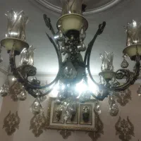 لوستر برنج ۶شاخه ای