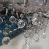 لوستر ۱۰ شعله آرامیس تمام کریستال|لوستر و چراغ آویز|اسلام‌شهر, شهرک واوان|دیوار