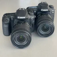 دوربین کنون 80D 90D با لنز 18-135 usm