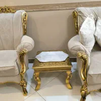 مبلمان ۷نفره به همراه جلو مبلی و ناهار خوری|مبلمان خانگی و میز عسلی|تهران, خاک سفید|دیوار