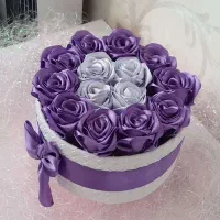 باکس گل روبانی|صنایع دستی و سایر لوازم تزئینی|کارون, |دیوار