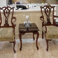 مبلمان و‌میز ناهار خودری چپندر چوب راش