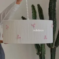 لوستر آباژور بوهو رافیا مکرومه سیسمونی|لوستر و چراغ آویز|مشهد, طلاب|دیوار