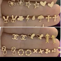 گوشواره میخی ستاره طلا 5و نیم میلیون