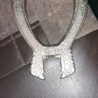 درب کوب درب قدیمی برنجی با گل میخ درب قاجاری