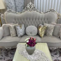 مبل هفت نفره کلاسیک چوب راش