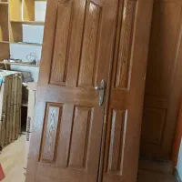 درب ورودی یک لت و نیم به عرض ۱۱۵ و گارد اهنی|مصالح و تجهیزات ساختمان|گرگان, |دیوار