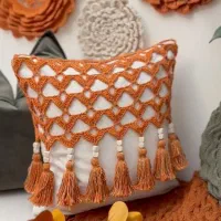 رومیزی، رانر، کاور کوسن، زیربشقابی قلاب بافی