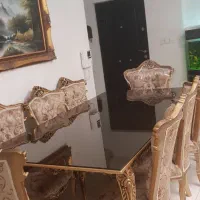 میز نهارخوری ۸ نفره چوب راش