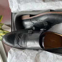 کفش مجلسی تمام چرم دست دوز دنیلی سایز ۴۵