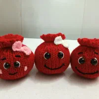 انار بافتنی|صنایع دستی و سایر لوازم تزئینی|کاشان, شهرک خاتم الانبیا (مسکن ملی کاشان)|دیوار