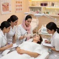 آموزش فیشال‌ ومراقبت پوست با مدرک