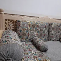 شاه نشین. پشتی. بالشت بزرگ و کوچک . تشک|مبلمان خانگی و میز عسلی|قم, علی آباد|دیوار