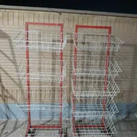 استند سبدی یکطرفه متحرک