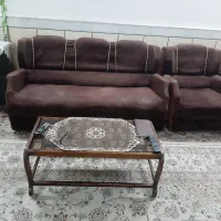 ۲دست مبل راحتی ۷نفره به همراه میز و عسلی