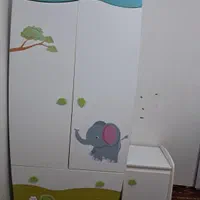 سرویس خواب کودک و نوجوان|تخت و سرویس خواب|گرگان, |دیوار