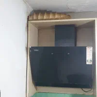 کابینت ام دی اف گاز رومیزی هود همه کارکرده  سالم|آبچکان و نظمدهنده ظروف|رشت, پاره بیجار|دیوار