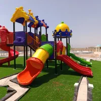 تجهیزات شهربازی  پارکی۴۲ تاب دهیاری سرسره مدارس