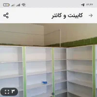 فروش دکور و میز پیشخوان مغازه در حد نو|فروشگاه و مغازه|ایوان, |دیوار