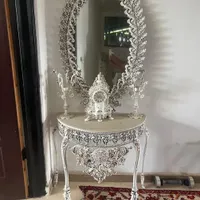 ایینه وشمعدان در حد نو نو