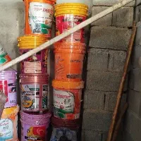 سطل محکم|ظروف نگهدارنده، پلاستیکی، یک‌بارمصرف|رامهرمز, |دیوار