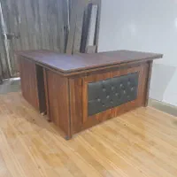 میز مدیریت پرنیا بی صندلی چرخدار کارمند بانک شهر|دفتر کار|نوشهر, |دیوار