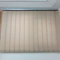 پرده عمودی دو عدد کاملا سالم و آفتاب نخورده