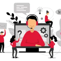 استخدام کارمند غیرحضوری.پشتیبان اینترنتی خانم وآقا