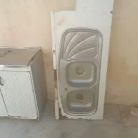 کابینت سینک و آبچکان و سینک دو قلو