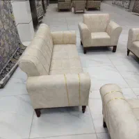 مبل ارزان در بانه پایه چوبی 7نفره 19ملیون|مبلمان خانگی و میز عسلی|بانه, |دیوار