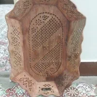 سینی منبتکاری چوبی|صنایع دستی و سایر لوازم تزئینی|تهران, زرکش|دیوار