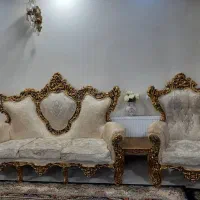 مبلمان سلطنتی|مبلمان خانگی و میز عسلی|تهران, والفجر (افسریه)|دیوار