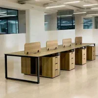 میز اداری صندلی اداری t8 رنگی قرمز