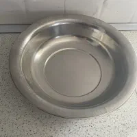 لگن استیل بزرگ قدیمی