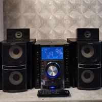 ضبط سونی مانیتوردار تصویری فلش فابریک بلوتوث 5500w|سیستم صوتی خانگی|گرگان, |دیوار