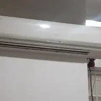 کولر سازی نصب و گاز گیری کولر پنجره ای دوتیکه