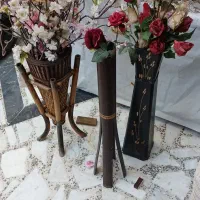 گلدان مصنوعی با گل|گل مصنوعی|رشت, سعدی (تختی)|دیوار