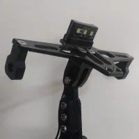 جا پلاکی اسپرت با چراغ پلاک