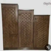 فروش بوفه چوبی و جاکفشی سه تیکه|بوفه، ویترین، کنسول|بروجن, |دیوار
