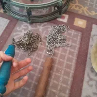 طبل و سنچ و زنجیر محرمی|درام و پرکاشن|همدان, |دیوار