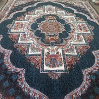 ۴تخته فرش۱۲متری رنگ سرمه ای مناسب جهیزیه|فرش|خرم‌آباد, |دیوار